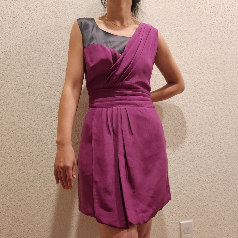 Geren Ford Silk Cocktail DressS